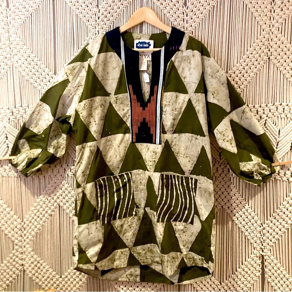 Dye Lab X Anya Nigerian Artisanal Kaftan